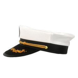 Set Sail in Style: Adult Ship Captain Carnival Hat