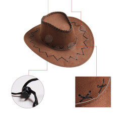 Spice Up Your Carnival Look with a Bold Red 'Cowboy' Hat for Adults!