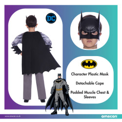 Batman Costume for Kids – Classic Superhero Costume