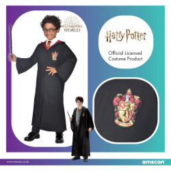 Harry Potter Costume for Kids – Wizard Carnival Outfit