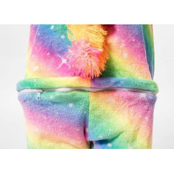 Värvikas ükssarviku kostüüm