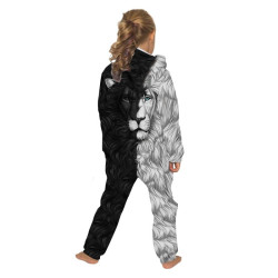 Laste kostüüm 3D lõvi trükisega