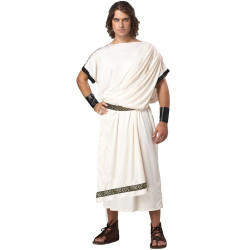 Greek God Costume for Men – Ancient Greek Toga Outfit
