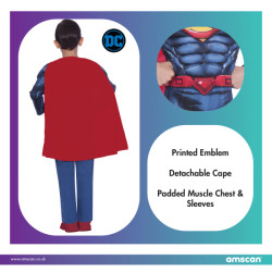 Superman Costume for Kids – Classic Superhero Outfit