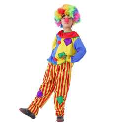 Children’s Clown Costume – Colorful Carnival Outfit