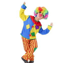 Children’s Clown Costume – Colorful Carnival Outfit