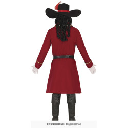 Täiskasvanute piraadilaeva kapteni kostüüm