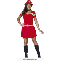 Naiste tuletõrjuja kostüüm