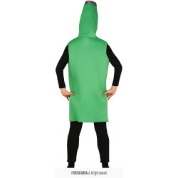 Täiskasvanute õllepudeli kostüüm