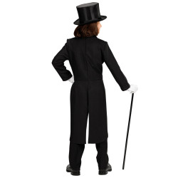 Children's Black Tuxedo with Satin Bowtie