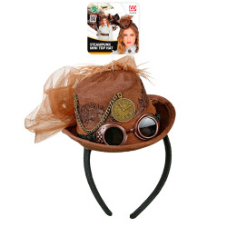 Steampunk juukseklamber "Mini müts"