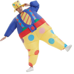 Inflatable Clown Costume for Adults