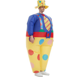 Inflatable Clown Costume for Adults