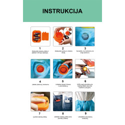 Täispuhutav koletise kostüüm täiskasvanutele