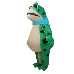 Puhutav täiskasvanutele mõeldud madu-kostüüm