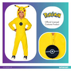 Pokemon Pikachu Costume for Kids – Pikachu Character Outfit