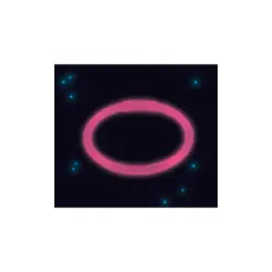 Glowing Plastic Bracelet 20 cm, 1 pc.