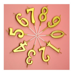 Candle Number 5 for Cake