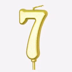 Candle Number 7 for Cake