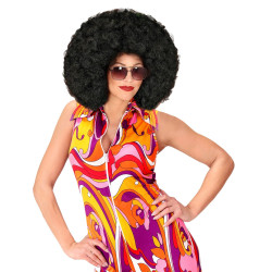 Suur must afro parukas