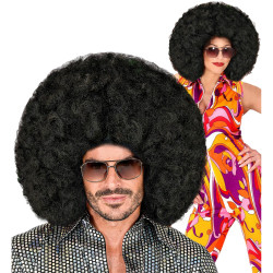 Large Black Afro Wig