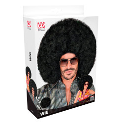 Large Black Afro Wig
