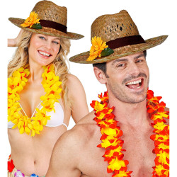 Päikesevarrega õlgkübar