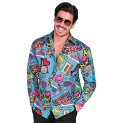 80s Style Party Shirts for Men