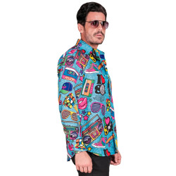 80s Style Party Shirts for Men