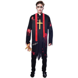 Zombie Priest Costume for Adults