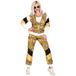 Carnival Sports Costume with Hoodie Pattern for Adults