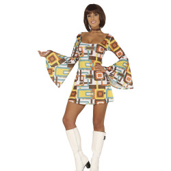 Diskostiilis kleit naistele