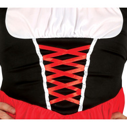 Täiskasvanute kostüüm "Punamütsike hundi õlgadel"