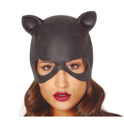 Latex Cat Woman Mask