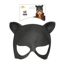 Latex Cat Woman Mask