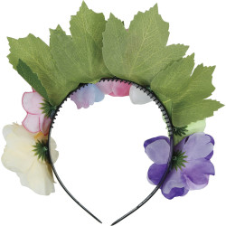 Multicolored Floral Hair Band