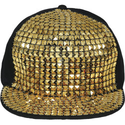 Reperio Cap with Gold-Colored Spikes