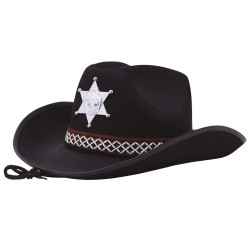 Black Sheriff Hat