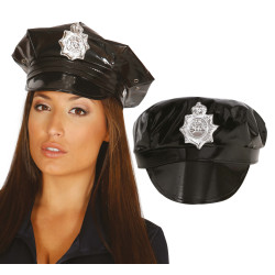 Politseimüts embleemiga