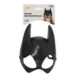 Musta nahkhiire mask lastele