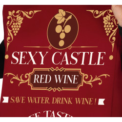 Adult "Red Wine" Bottle Costume