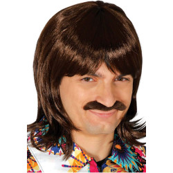 Parukas kastanpruun mees 70ndad