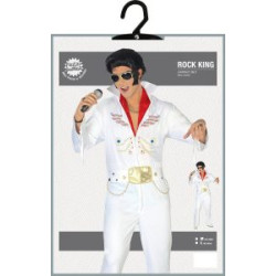 King of Rock Costume for a Man